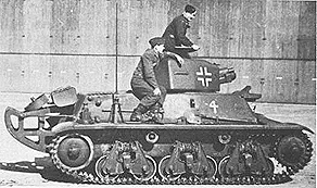 Лёгкий танк H-39 на служье в Вермахте