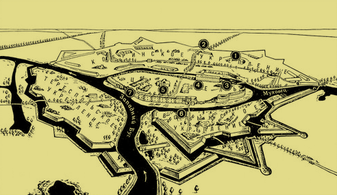 План Брестской крепости