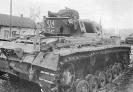 Немецкий танк PzKpfw III 13-й танковой дивизии брошенный юго-восточнее Нальчика, Северный Кавказ, январь 1943   года.