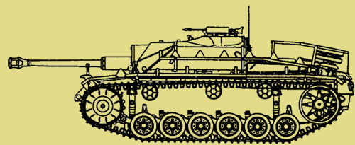 Штурмовое орудие Stug III Ausf.F